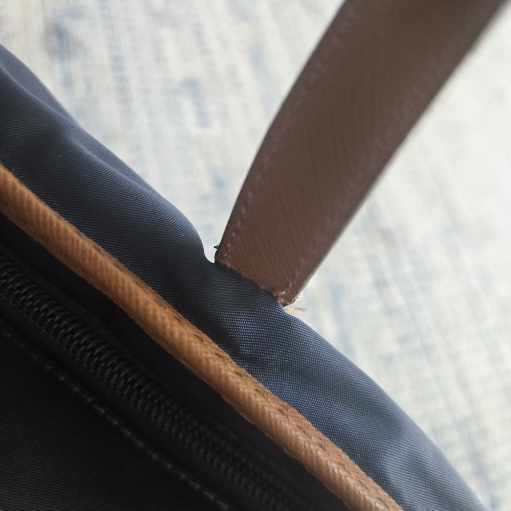 Michael Kors Navy and Tan Tote - Picture 8 of 16